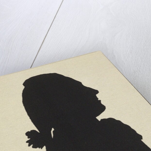 Portrait of Count Franz von Walsegg. Silhouette by Anonymous