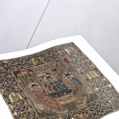 The Holy Trinity (Podea). The donation by Tsar Boris Godunov to the Monastery by Anonymous