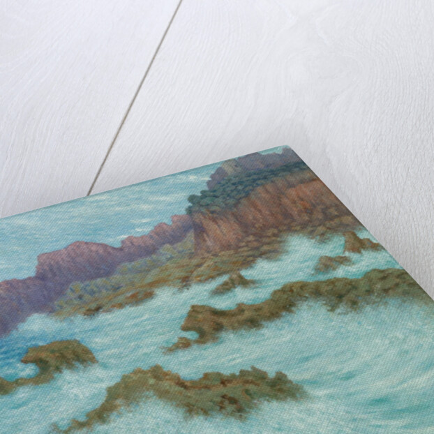 Storm at Cala San Vincente, Mallorca by Anonymous