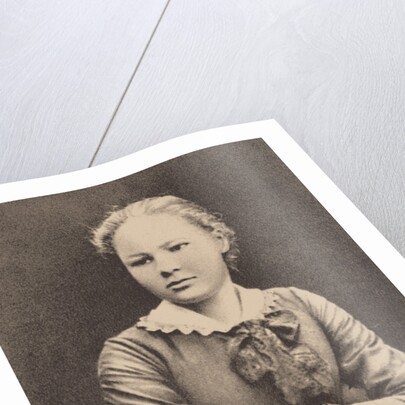 Marie Sklodowska Curie at the age of 16 by Anonymous