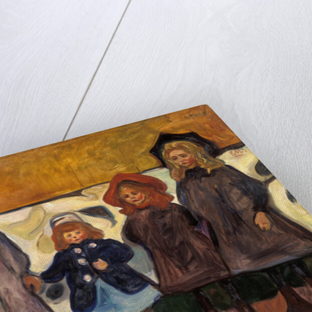 Four Girls in Åsgårdstrand by Anonymous