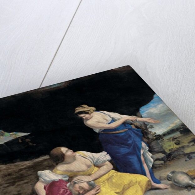 Lot and His Daughters by Anonymous