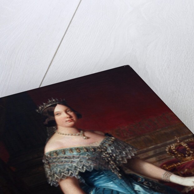 Portrait of Isabella II of Spain by Anonymous
