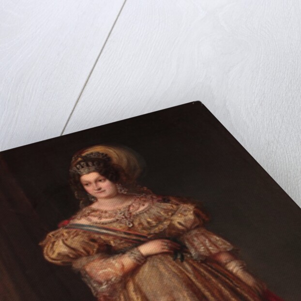 Portrait of Maria Christina of the Two Sicilies by Anonymous