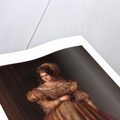 Portrait of Maria Christina of the Two Sicilies by Anonymous