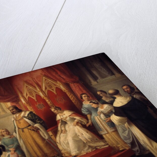 Christopher Columbus at the Court of the Catholic Monarchs by Anonymous