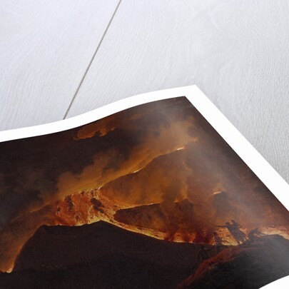 The Eruption of Mount Vesuvius by Anonymous