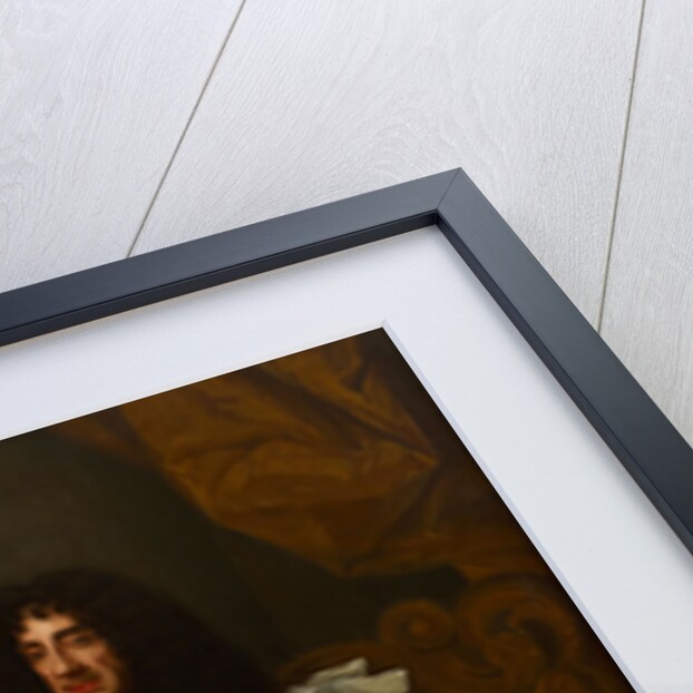 Portrait of Charles II of England, in the robes of the Order of the Garter by Anonymous