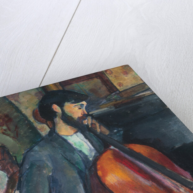 The Violoncello Player by Anonymous