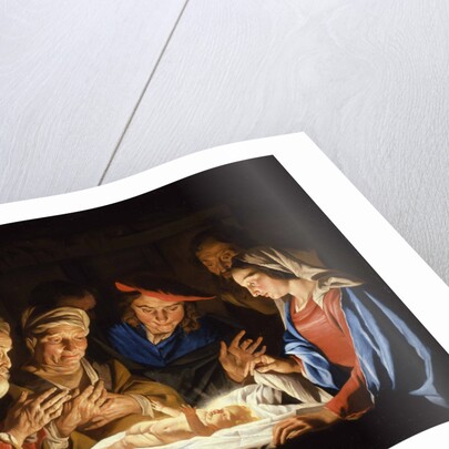 The Adoration of the Christ Child by Anonymous