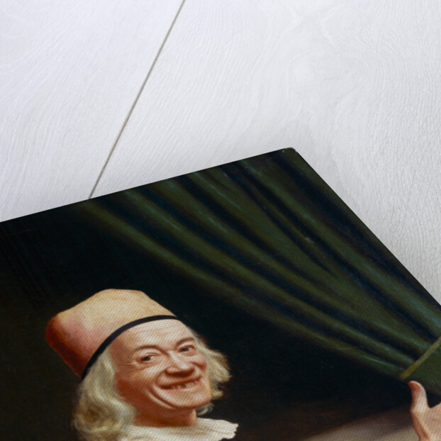 Self-Portrait Laughing by Anonymous