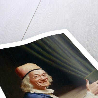 Self-Portrait Laughing by Anonymous