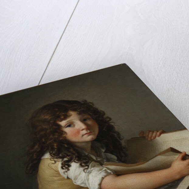 Benoît Agnès Trioson with a book by Anonymous