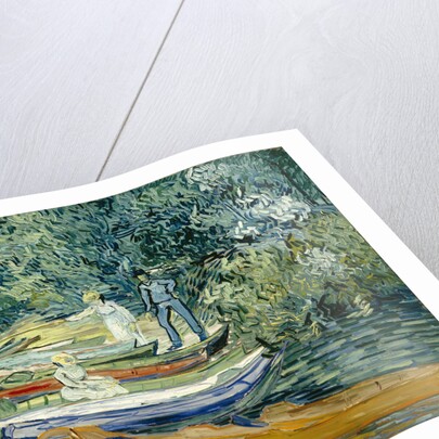 Bank of the Oise at Auvers by Anonymous
