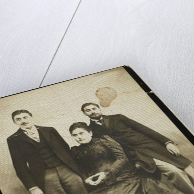 Jeanne Proust née Weil and her two sons Marcel and Robert by Anonymous