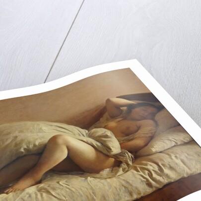 Slumbering Woman by Anonymous