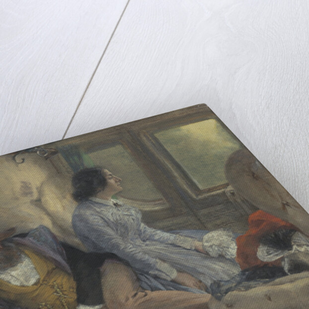 In A Railway Carriage (After A Nights Journey) by Anonymous