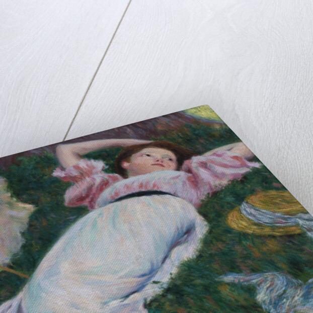 Reclining woman by Anonymous