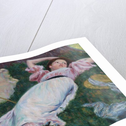 Reclining woman by Anonymous