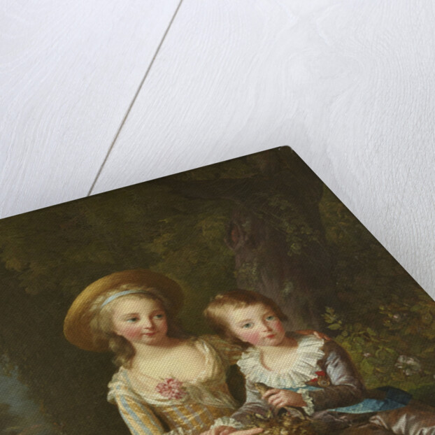 Portrait of Madame Royale and Louis-Joseph Xavier, Dauphin of France by Anonymous