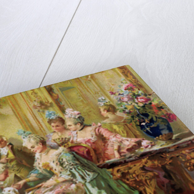 The presentation of the young Mozart to Mme de Pompadour at Versailles in 1763 by Anonymous