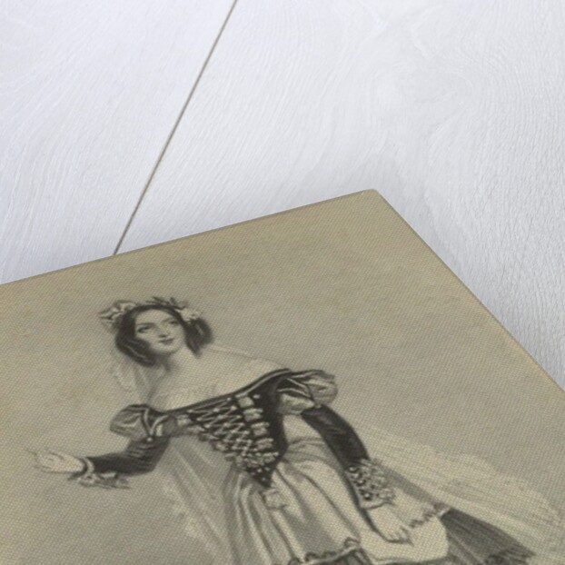 Mademoiselle Schieroni as Susanna in Le Nozze di Figaro by Wolfgang Amadeus Mozart by Anonymous