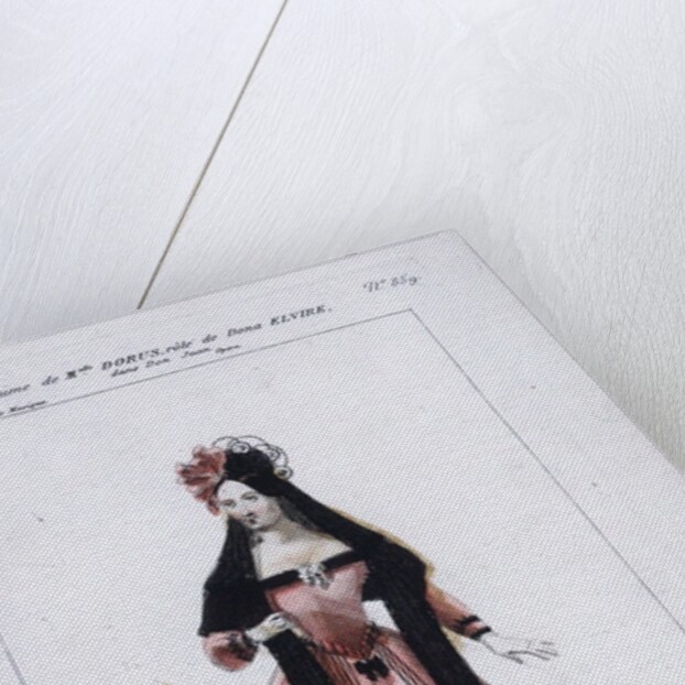 Costume design for the opera Don Juan by Wolfgang Amadeus Mozart by Anonymous