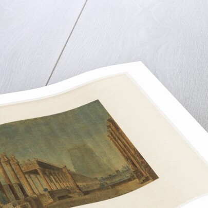 Set design for opera Les Mystères dIsis by Wolfgang Amadeus Mozart by Anonymous