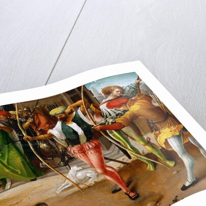 The Martyrdom of Saint Sebastian by Anonymous