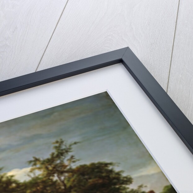 River Landscape with Cellar Entrance by Anonymous