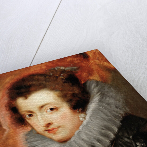 Portrait of Elisabeth of France, Queen consort of Spain by Anonymous