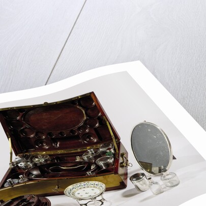 Travel kit (Nécessaire de voyage) of Queen Marie Antoinette of France by Anonymous