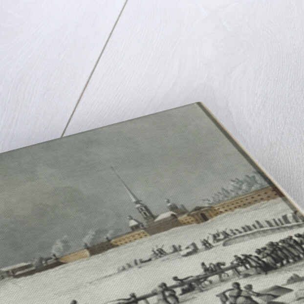 View of the Peter and Paul Fortress by Anonymous