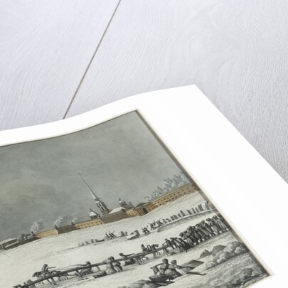 View of the Peter and Paul Fortress by Anonymous