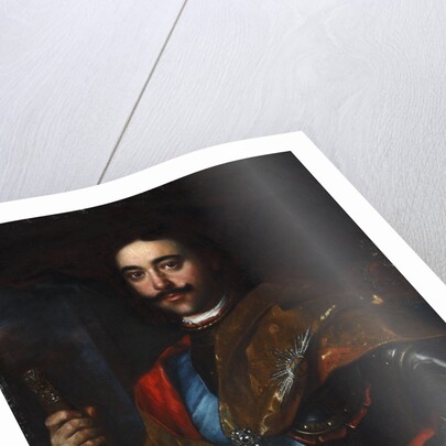 Portrait of Emperor Peter I the Great by Anonymous