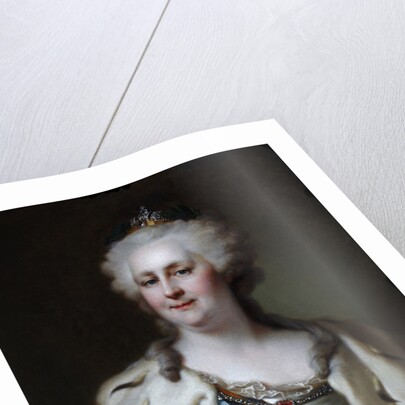 Portrait of Empress Catherine II by Anonymous