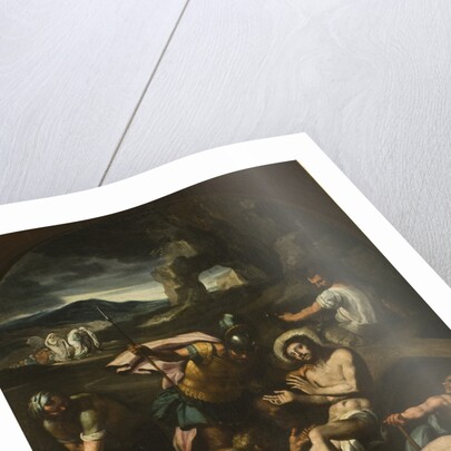 Christ Nailed to the Cross, 1582 by Anonymous