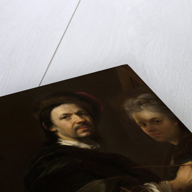 Self-Portrait with Wife, 1711 by Anonymous
