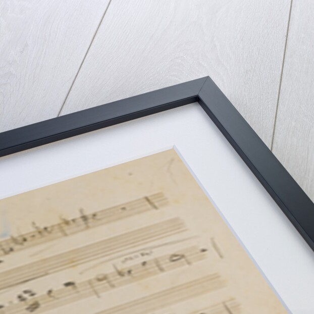 The autograph manuscript: Opera Otello, 1887 by Anonymous