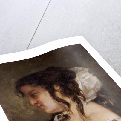 La méditation (la réflexion), 1864 by Anonymous