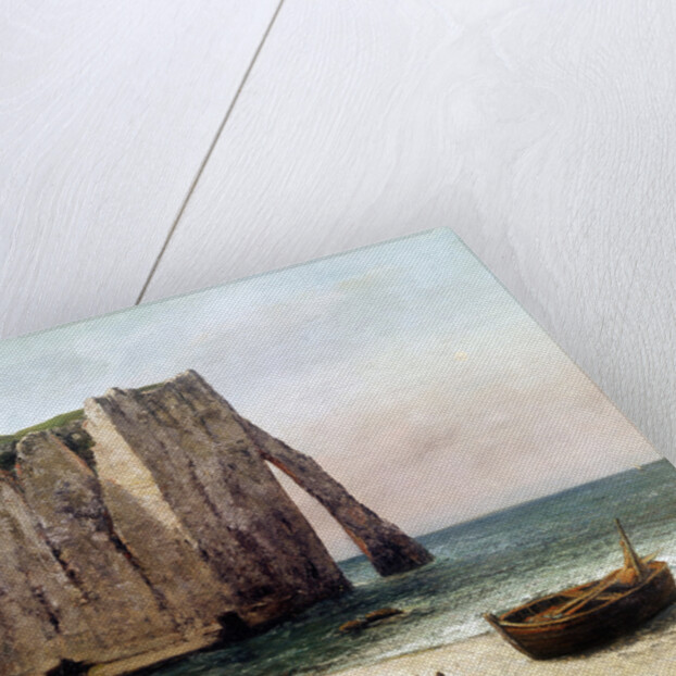 The Cliff at Etrétat, 1869 by Anonymous