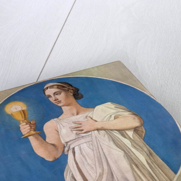 The Faith. Cardboard for the windows of the Chapel of St. Ferdinand, 1842 by Anonymous