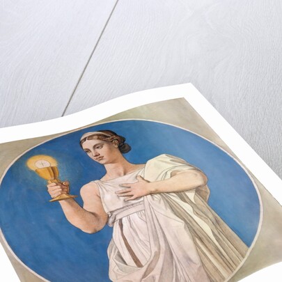 The Faith. Cardboard for the windows of the Chapel of St. Ferdinand, 1842 by Anonymous