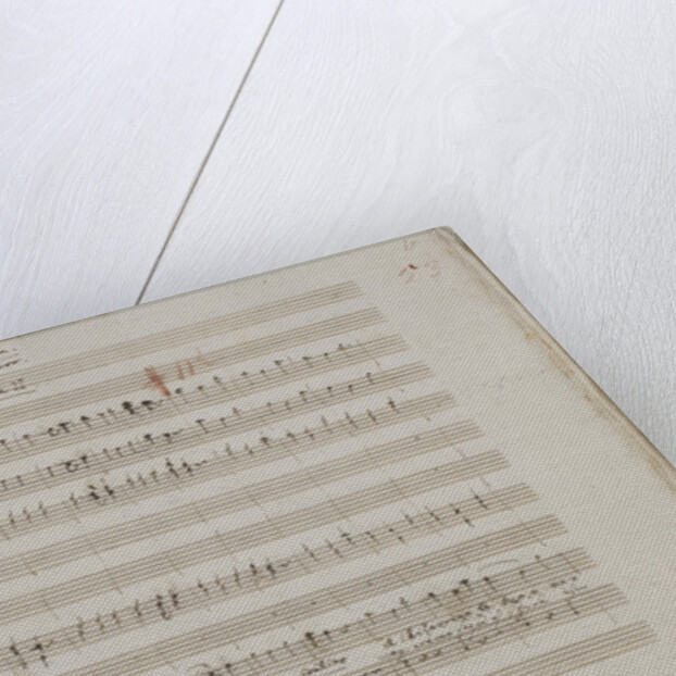 The autograph manuscript: Le nozze di Figaro, Opera buffa in four acts, 1785 by Anonymous