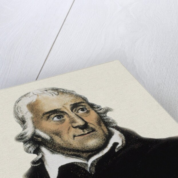 Portrait of the opera librettist and poet Lorenzo Da Ponte, by Anonymous