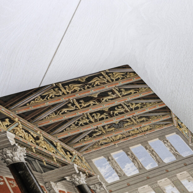 The Orianda Palace in the Crimea. Interior Perspective of the Great Hall, 1846 by Anonymous