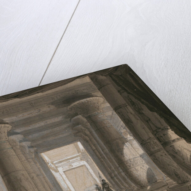 Set design for opera Aida by Giuseppe Verdi. Théâtre de lOpéra, Cairo, 1871 by Anonymous