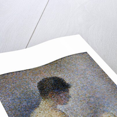 Model in profile, 1887 by Anonymous