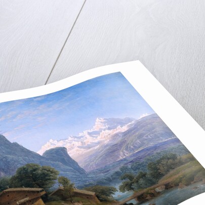 View of Mont Blanc, 1813 by Anonymous
