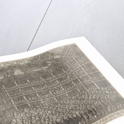 Scene from the opera Il pomo doro (The Golden Apple) of A. Cesti to the wedding of Leopold I and Ma by Anonymous